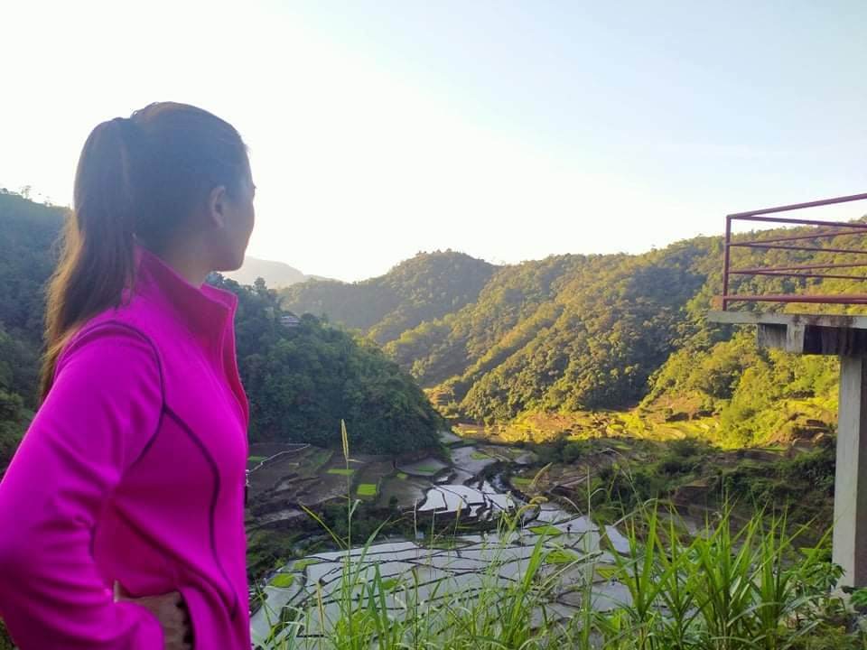 Viewing point on the way to Batad