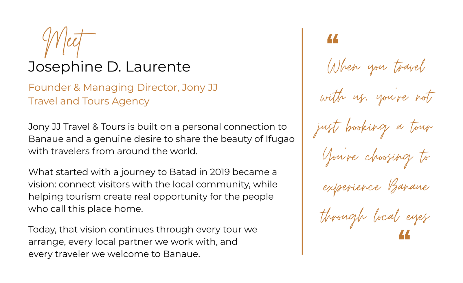 Meet the founder